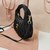 Wander matelassé nappa leather mini hobo bag