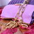 Original quilting lamb skin leather flap chain bag