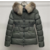 Moncler white goose down coat