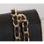 Saffiano leather chain clutch