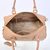 Light Pink Saffiano Leather Column Handle Bag