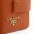 Orange Saffiano Leather Card Holder