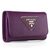 Purple Leather Key Holder