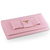 Light Pink Saffiano Leather Bow-tie Wallet