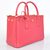 Fuschia Saffiano Leather Classic Handbag