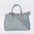 Light Blue Saffiano Leather Classic Handbag