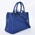 Blue Saffiano Leather Classic 33CM Handbag