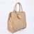 Beige Saffiano Leather Long Handle Bag