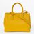 Yellow Saffiano Leather Classic 33CM Medium Handbag