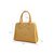 Saffiano Leather Metal Frame Closure Handle Bag