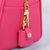 Fuchsia Saffiano Leather Handle Bag