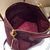 Original leather zipper handle bag lady briefcase