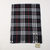 Cotton Fabric Black Check Pattern Scarf