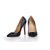 Black Patent Leather Rivets Pump