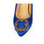 Blue satin Pump