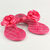 Fuschia Camellia Fuschia Flat Flip Flop