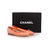 Orange Snake Skin Leather Flat