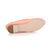 Orange Snake Skin Leather Flat