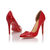 Red Patent Leather Pump