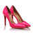 Fuchsia Patent Leather Pump