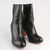 Black Lamb Leather Medium Boot