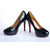 Patent Leather Platform Pump