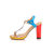 Color Combo T shape Sandal