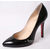 Black Patent pointed pump