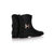 Black Leather Ankle Boot