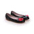 Black Patent Rose Flat