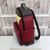 Original cowhide leather Patchwork backpack