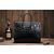 Croco pattern leather handle bag