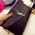 Leather clutch shoulder bag