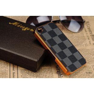 Damier Graphite Iphone 4 Cover (Gold)