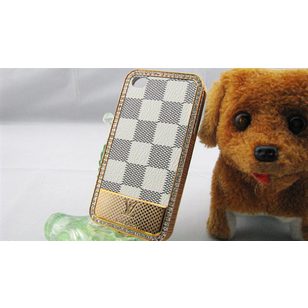 Damier Azur with Rhinestone Iphone Cover