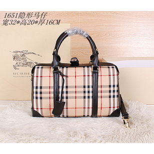 HORSEFERRY CHECK boston bag