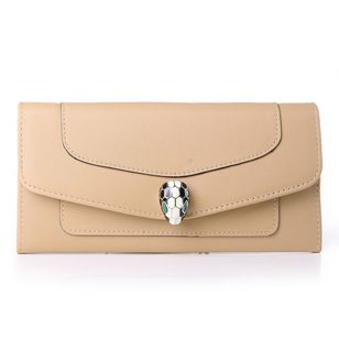 Python Head Logo Closure Long Wallet