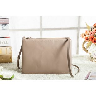 Original leather removable 3 layers shoulder bag