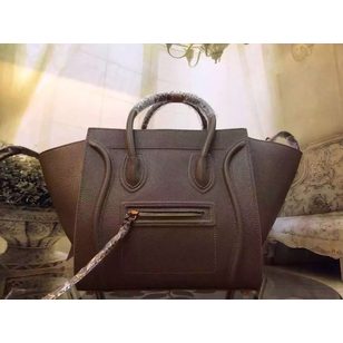 Imported leather Luggage Phantom GRAY