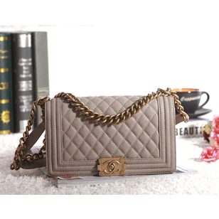 Imported original caviar leather flap bag