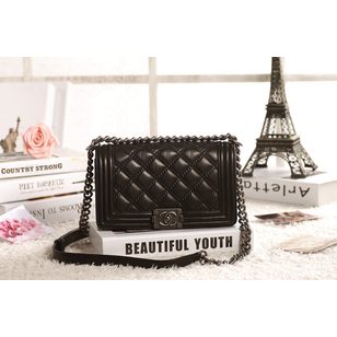 Original imported leather flap bag