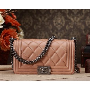 Original imported leather flap bag