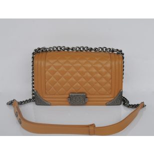 Leather vintage flap bag