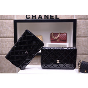 ORIGINAL patent leather small flap bag