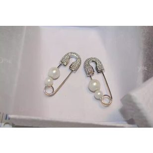 high quality rhinestone pearls pins earrings