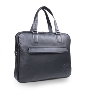 Black Leather Briefcase