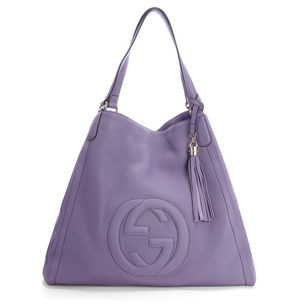 Soho Large Shoulder Bag( New Color Light Purple)