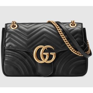 GG Marmont medium matelassé shoulder bag