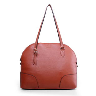 Top zipper shoulder bag