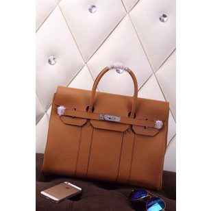 Real leather handle bag